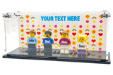 Mothers Day Minifigure Display Case - 4 minifigs