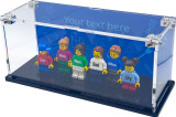 Fathers Day Minifigure Display Case - 6 minifigs