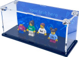 Fathers Day Minifigure Display Case - 4 minifigs