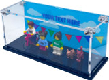 Fathers Day Minifigure Display Case - 3 minifigs
