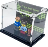 Fathers Day Minifigure Display Case - 2 minifigs
