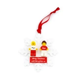 Snowflake with 2 minifigures