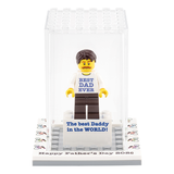 Personalised Happy Fathers Day Display Box with Mini-Figure with FREE Superdad Keyring!