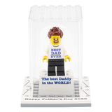 Personalised Happy Fathers Day Display Box with Mini-Figure with FREE Superdad Keyring!