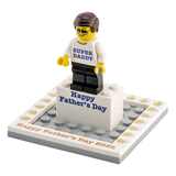 Personalised Happy Fathers Day Display Box with Mini-Figure with FREE Superdad Keyring!