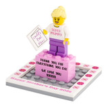 Personalised Happy Mothers Day Display Box with Mini-Figure with FREE Keyring!