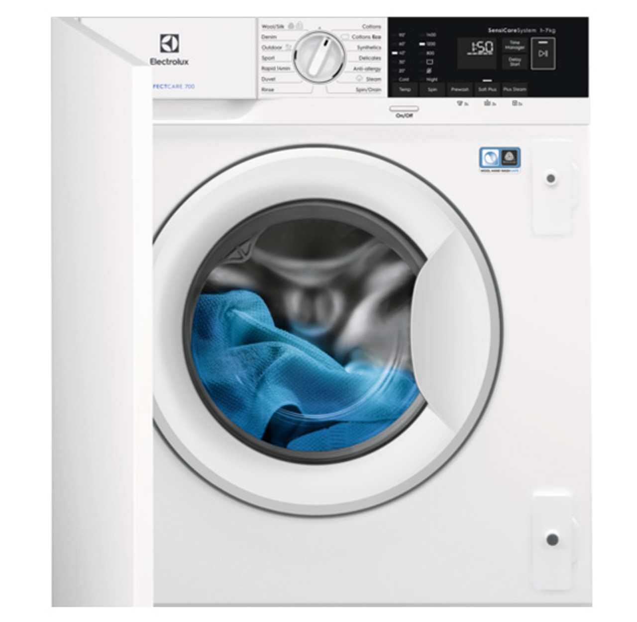Electrolux, E774F402BI, 7kg Built In Washing Machine in White | Appliance  House