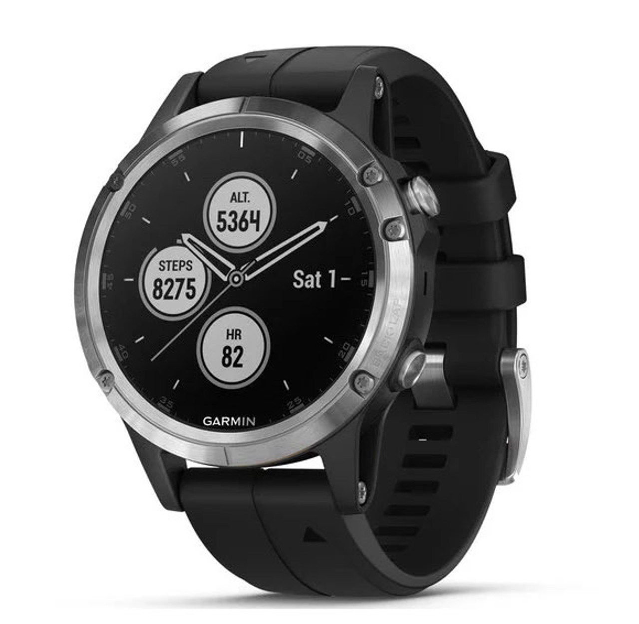 Sump Rundt og rundt lærebog Garmin Fenix 5 Plus Multisport GPS Watch | Appliance House