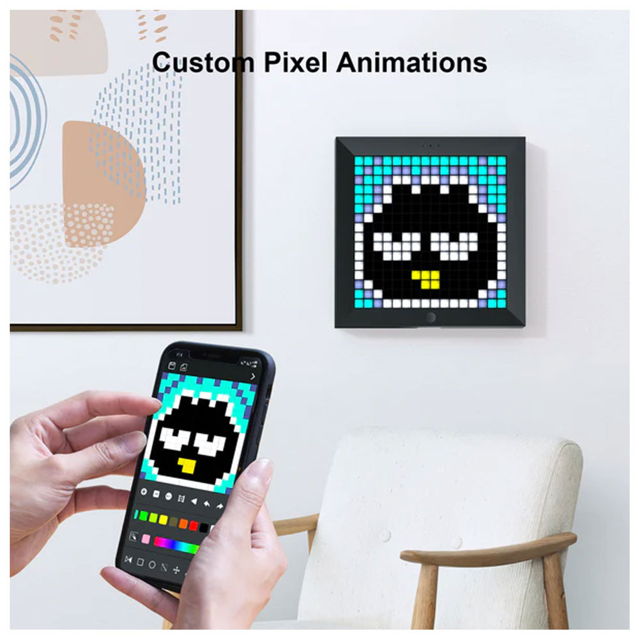 Divoom Pixel Art Wall Frame 32x32 / Pixoo Max