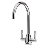 Caple, AVE4-CH, AVEL, Dual Lever Kitchen Tap in Chrome