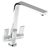 Abode, AT1220, Linear Flair, Dual Lever Kitchen Tap