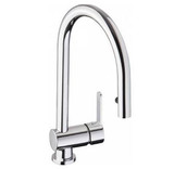 Abode, AT1240, Czar, Single Lever Pull Out Tap