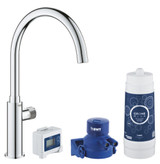 Grohe, 30387000, BLUE Pure Mono, Water Filter Tap with Starter Kit
