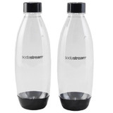 SodaStream, 1L FUSE BOTTLE, Twin Pack in Black Main