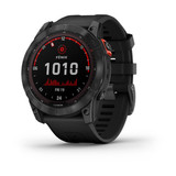 Garmin, fenix 7X Solar, 51mm Smart Watch in Slate grey with Black Band Main Image