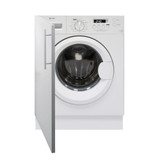 Caple, WDI3301, Built In 1400rpm 8KG Washer Dryer in White Main Image