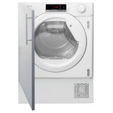 Caple, TDI4001, Fully Integrated Tumble Dryer in White Main Image