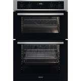 Zanussi, ZKCNA4X1, Multifunction Electric Built In Double Oven in Stainless Steel Main Image