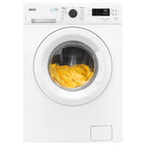 Zanussi, ZWD76NB4PW, Freestanding 7kg Washer Dryer in White Main Image