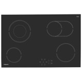 Hotpoint HR724BH 77cm 4 Zone Ceramic Electric Hob - Black Main Image