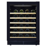 iivela IV60VINO/BK 60cm Single Zone Wine Cooler - Black 8081 Main Image