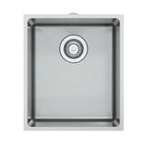 iivela TOVEL40 Inset / Undermount Stainless Steel Sink and Waste - Stainless Steel 7117 Main Image