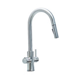 iivela BECCO-PO/CH 4-in-1 Boiling Water Pull Out Kitchen Tap with Digital Tank - Chrome 7218 Main Im
