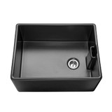 Caple CPBS5BK 59.5cm Belfast Farmhouse Ceramic Sink - Black Main Image