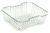 Carron Phoenix 112.0070.876 Zeta Undermount Wire Basket - Green Main Image