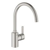 Grohe 32670DC2 Feel Single-lever Mixer Kitchen Tap - Supersteel Main Image