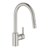 Grohe 31486DC1 Feel Single-lever Mixer Pull-out Kitchen Tap - Supersteel Main Image
