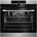 AEG BSK999330M 9000 Series Steampro Electric Oven - Silver Main Image