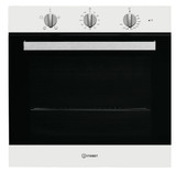 Indesit, IFW6230IX, Built In Single Oven in white