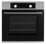 Caple C2239 Built In Single Oven Main product image showing Black and Stainless Steel design