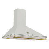 Kaiser A9416WBEEco Belle Epoque 90cm Chimney Cooker Hood - White Main Image