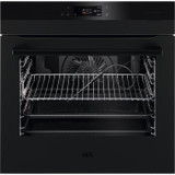 AEG BSK778380T 7000 Series 71L Steamcrisp Oven with Pyrolytic Cleaning Black - Black Main Image