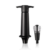 Vacu Vin 6504606 Wine Server & Stopper - Black Main Image