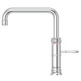 Quooker, Classic Fusion Square, 3 in 1 Boiling Water Tap in Polished Chrome