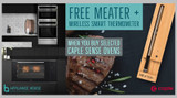 FREE MEATER+Wireless Smart Thermometer With Caple Sense Ovens.