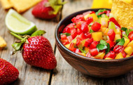 Easy & Delicious Strawberry Salsa.