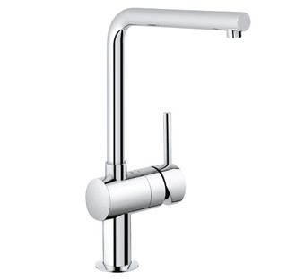 Grohe, Minta L Spout, Single Lever Kitchen Tap in Chrome