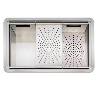 Caple, Zona 100, Stainless Steel Sink Image 1