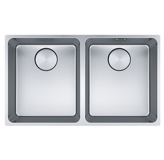Franke MYX 120 34-34 Mythos Double Bowl Undermount Sink 122.0607.085