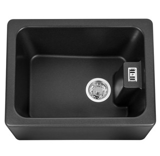 Caple BELBK Granite Belfast Sink in Black Image 1