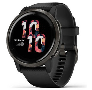 Garmin Venu2 Smartwatch in Slate and Black