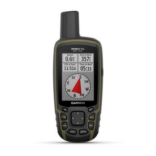 Garmin, GPSMAP 65s, Multi-band, multi-GNSS, handheld GPS with sensors in Olive Main Image