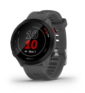 Garmin, Forerunner 55, GPS Running Smart Watch in Monterra Grey Main Image