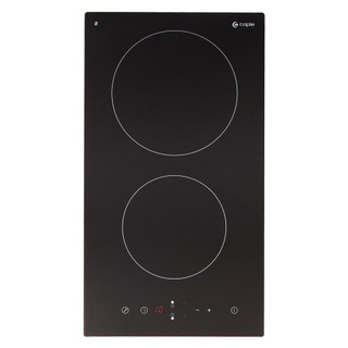 Caple, C894C, 2 Zone Electric Ceramic Dominio Hob in Black Glass Main Image