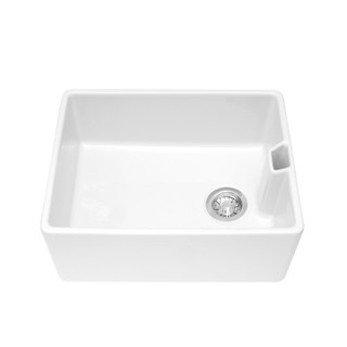 Caple, CPBS4, Modern Belfast Ceramic Kitchen Sink in White Main Image