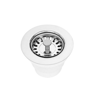 Caple, CAP/BSW/SS, 65mm Belfast Basket Strainer Waste in Stainless Steel Main Image